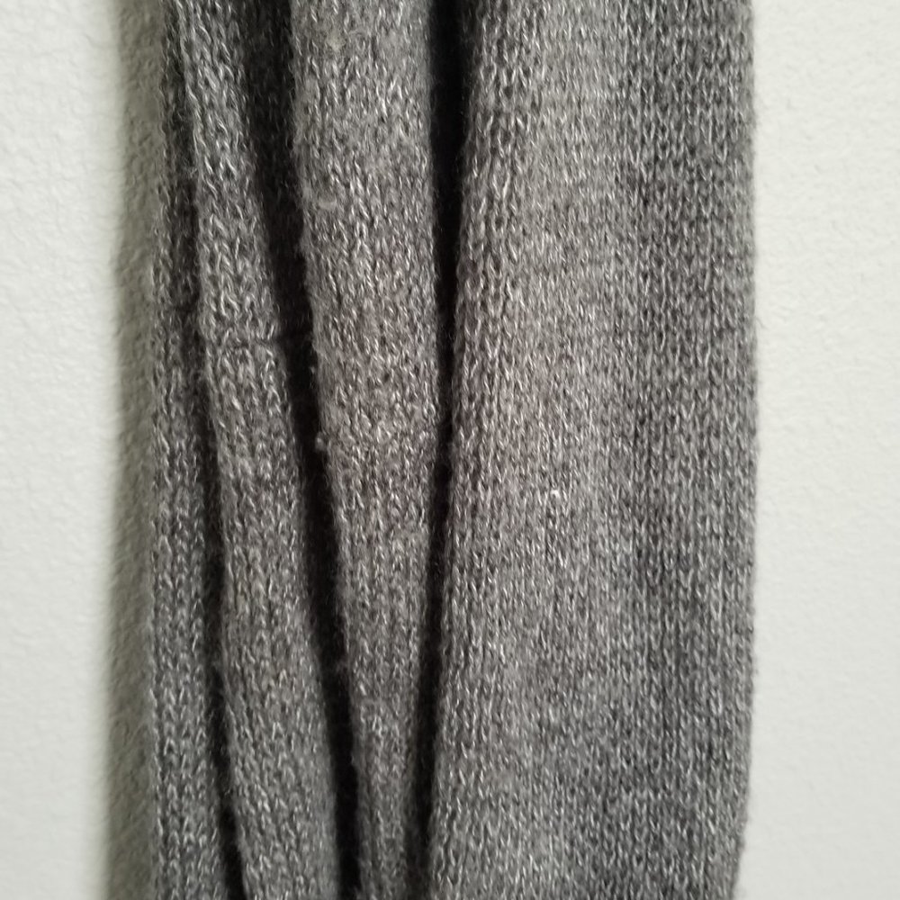 Gray Infinity Scarf - Picture 3 of 4